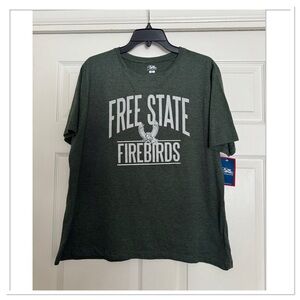 Lawrence Free State Firebirds High School Green Graphic T-Shirt